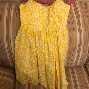 Lilly Pulitzer yellow dress